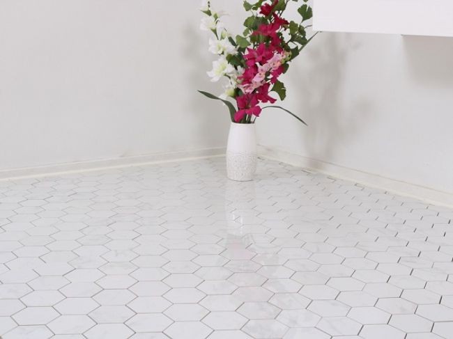 
Mẫu gạch Mosaic gốm hình lục giác
