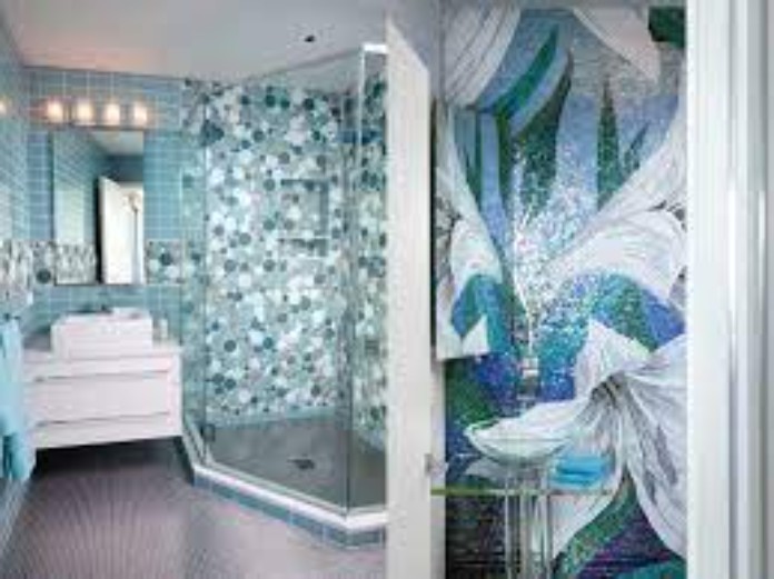 
Gạch mosaic trang trí phòng tắm giúp cho nhà tắm của bạn đầy ấn tượng hơn.
