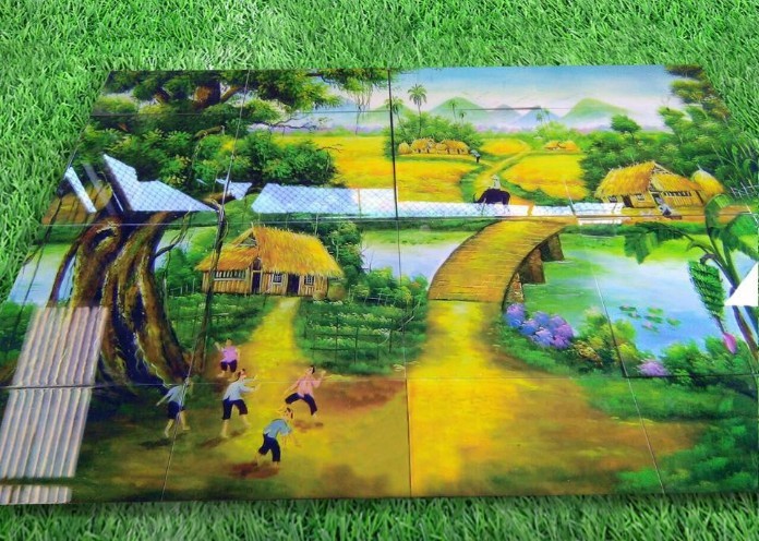 
Gạch tranh 3D ốp tường ngoài trời có tính chống xước, chống thấm còn chống mài mòn rất là tốt
