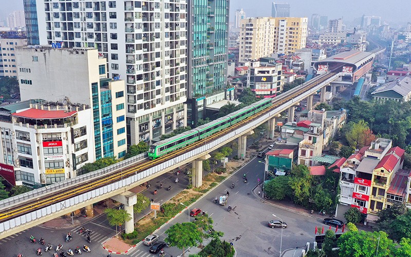 
Vận hành đường sắt trên cao làm đẹp thêm cho mỹ quan đô thị
