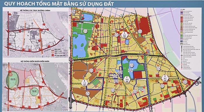 
Hình ảnh đồ quy hoạch phân khu đô thị H1-4 quận Hai Bà Trưng
