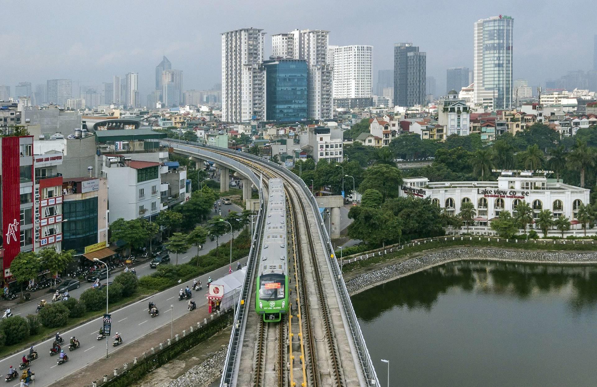 
Hình ảnh minh họa cho mô hình đô thị nén quanh ga đường sắt
