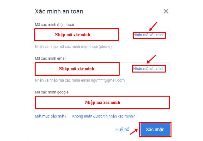 
Xác minh an toàn
