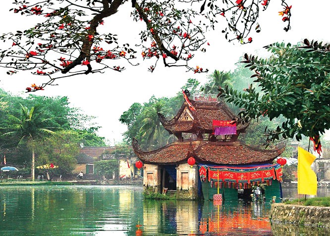 
Danh thắng chùa Thầy ở xã Sài Sơn (huyện Quốc Oai) là điểm đến được nhiều du khách lựa chọn
