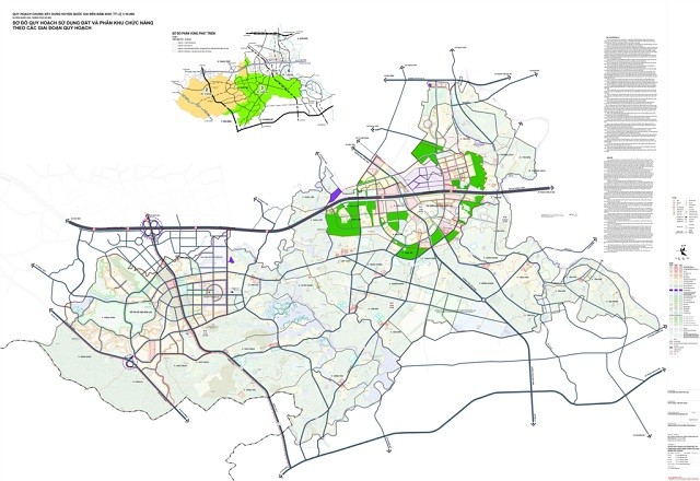 
Bản đồ quy hoạch tổng thể tại huyện Quốc Oai
