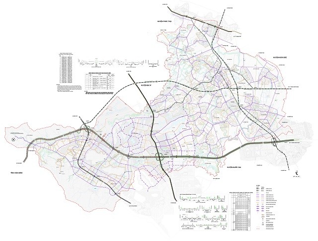 
Hình ảnh bản đồ quy hoạch tuyến đường cấp nội bộ
