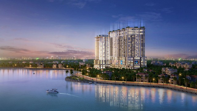 
Dự án nằm giữa hai lá phổi xanh là hồ Tây và công viên Bách thảo.
