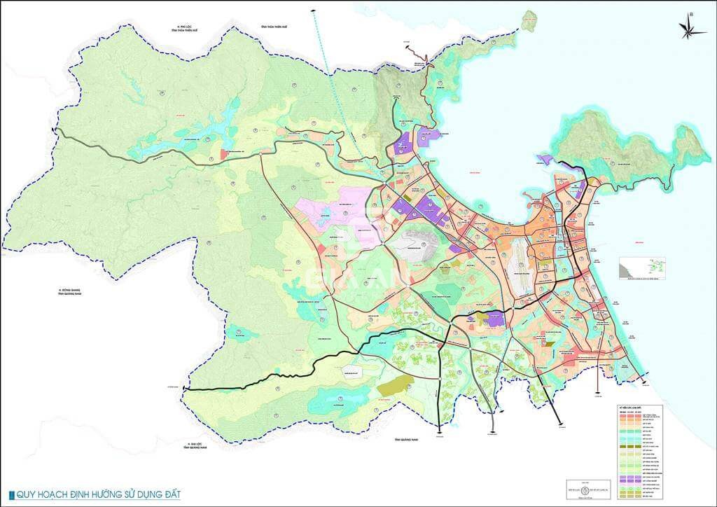
Bản đồ quy hoạch thành phố Đà Nẵng
