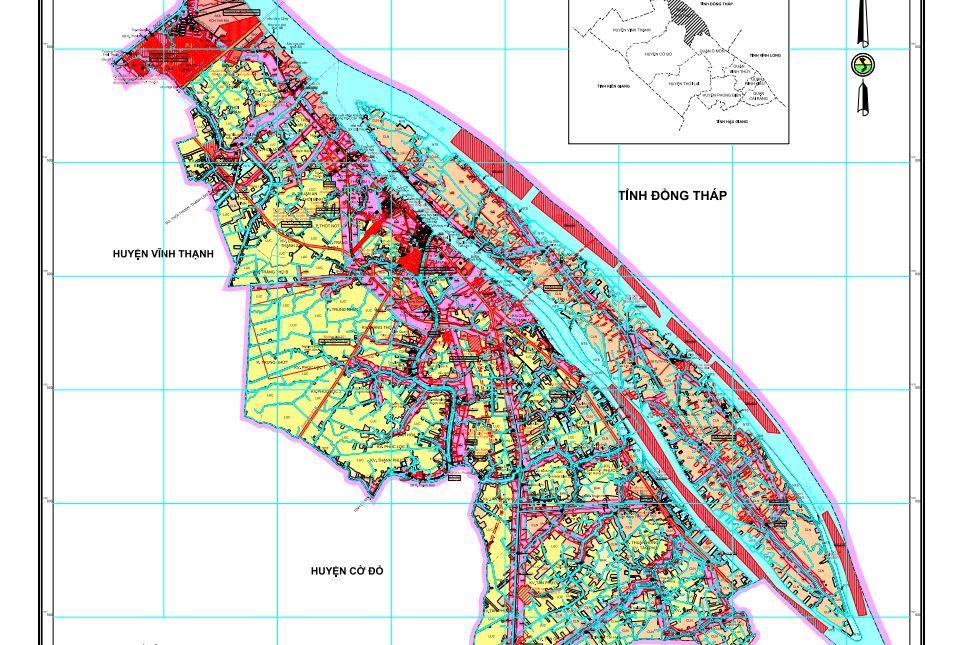 
Bản đồ quy hoạch quận Thốt Nốt
