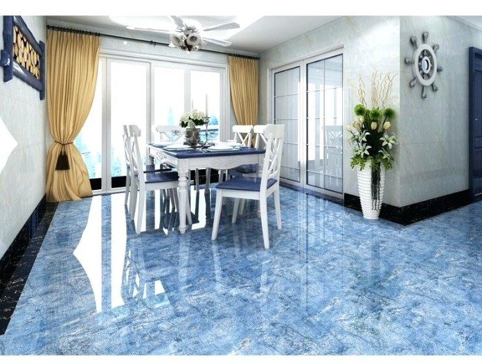 
Gạch giả đá marble xanh dương đem đến những không gian nhà sang trọng
