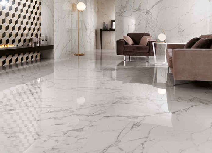 
So với đá marble tự nhiên thì gạch vân đá marble lại có giá thành rất hợp lý
