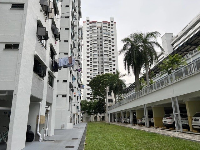 
Bên trong một dự án nhà HDB hiện hữu tại khu vực gần Marine Parade (Singapore)
