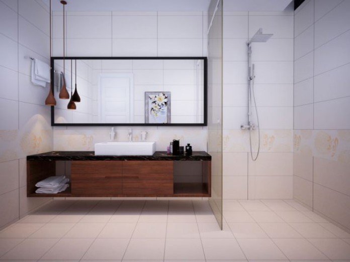 Gạch ốp tường trắng trơn được ra đời từ rất lâu về trước
