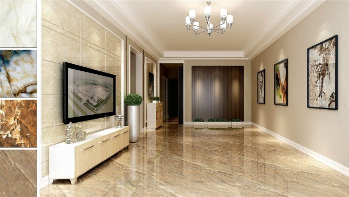 Gạch lát nền hoa văn tự nhiên sẽ có giá cả hơi cao