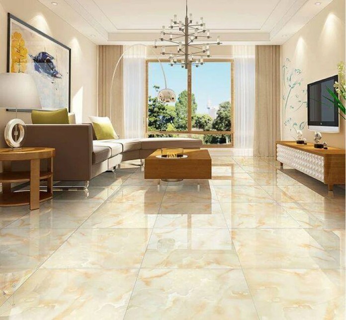 Bạn lựa chọn gạch phù hợp với diện tích phòng khách