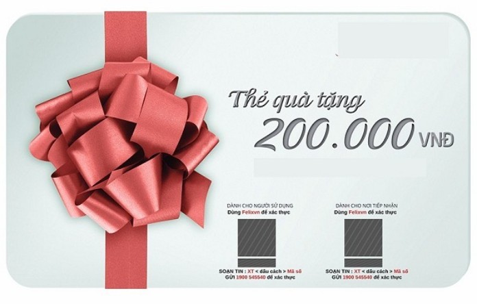 
Thẻ quà tặng mang đến nguồn tiền lớn cũng như phương thức để quảng bá cho các thương hiệu
