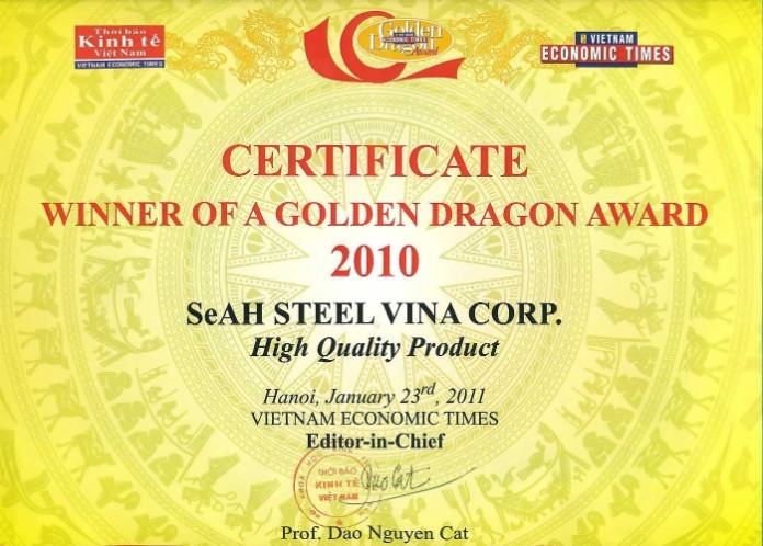 SeAh xuất sắc đạt giải thưởng Rồng Vàng 