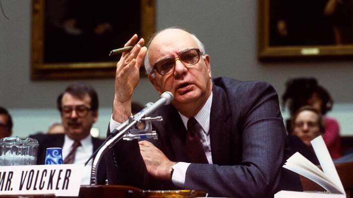 
Cựu Chủ tịch Fed Paul Volcker, người hùng chống lạm phát của nước Mỹ. (Ảnh: Getty Images)
