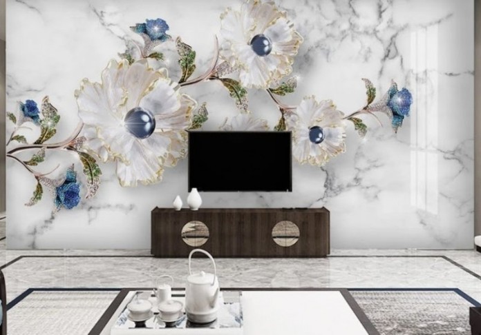 
Mẫu giấy dán tường 3D cho không gian nổi bật&nbsp;
