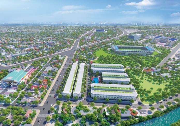 
Toàn cảnh dự án biệt thự Mai Anh Mega Mall Tây Ninh
