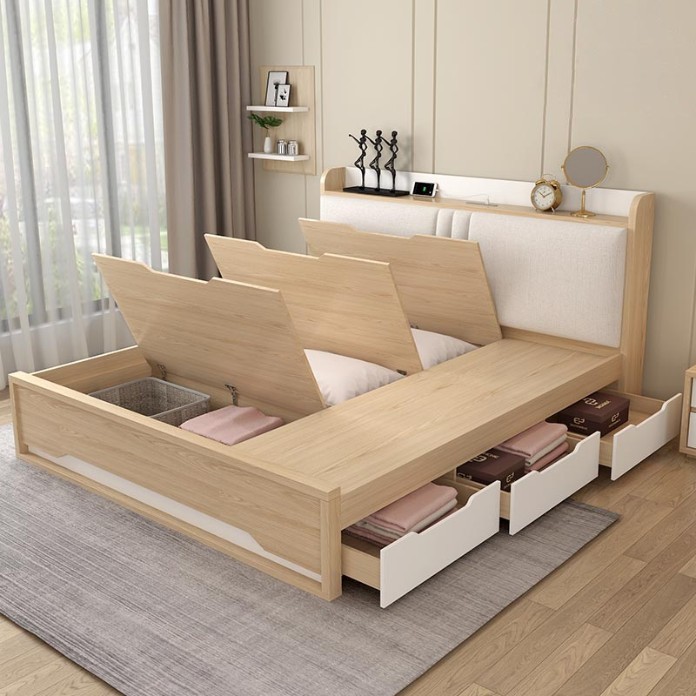 
Mẫu giường ngủ tân cổ điển đem đến sự sang trọng cho không gian
