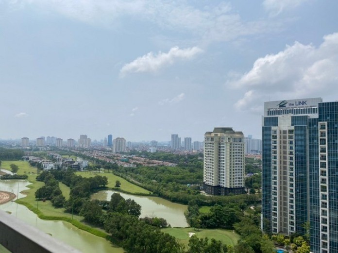 Hình ảnh không gian xanh xung quanh căn hộ