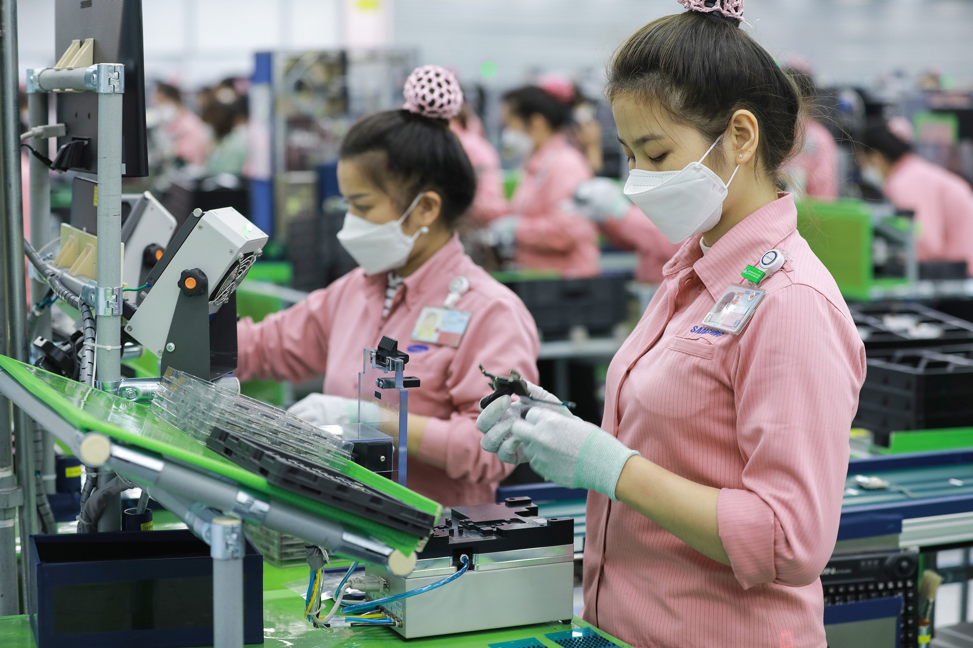 
Thời điểm hiện tại, có đến trên 50% sản lượng điện thoại Samsung trên toàn thế giới được sản xuất tại Việt Nam

