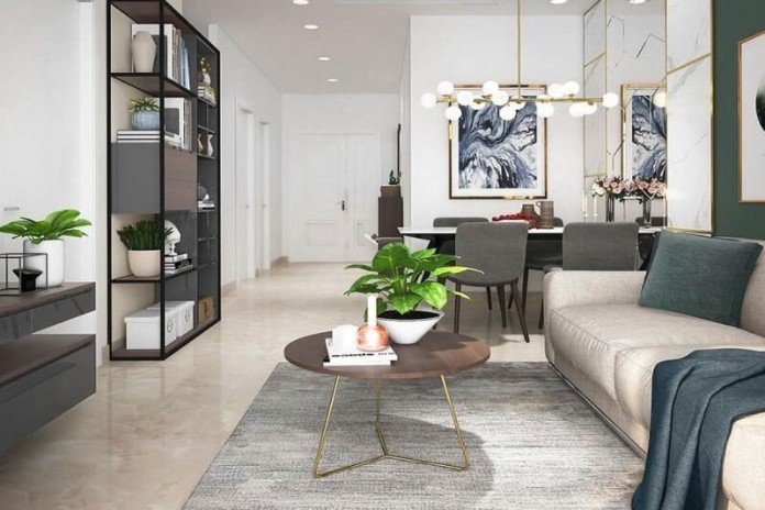 
Kích thước đồ nội thất phù hợp với diện tích và bố cục căn phòng
