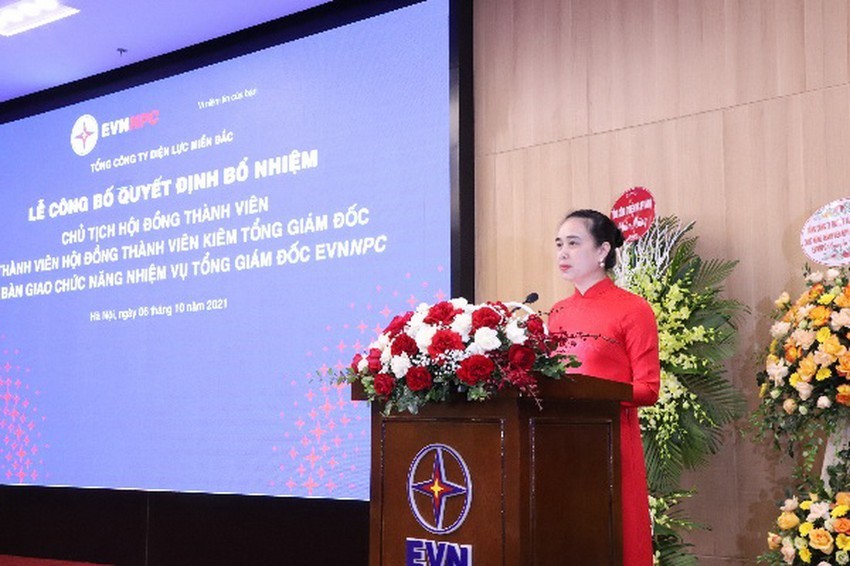 
Bà Đỗ Nguyệt Ánh trong buổi phát biểu nhận nhiệm vụ
