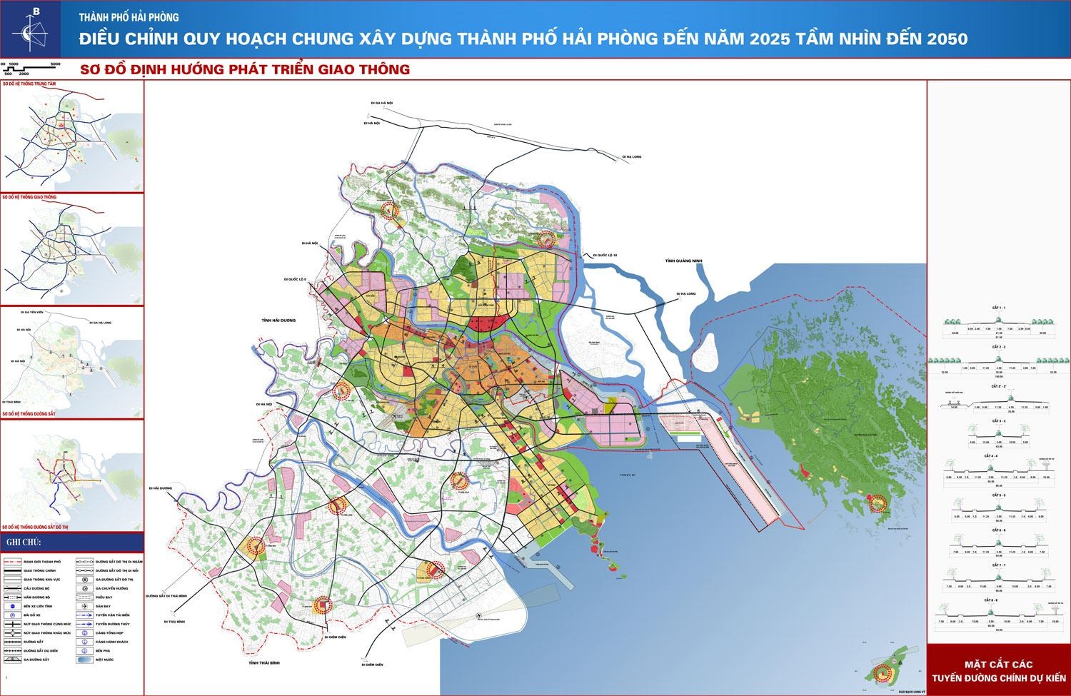 
Bản đồ quy hoạch thành phố Hải Phòng
