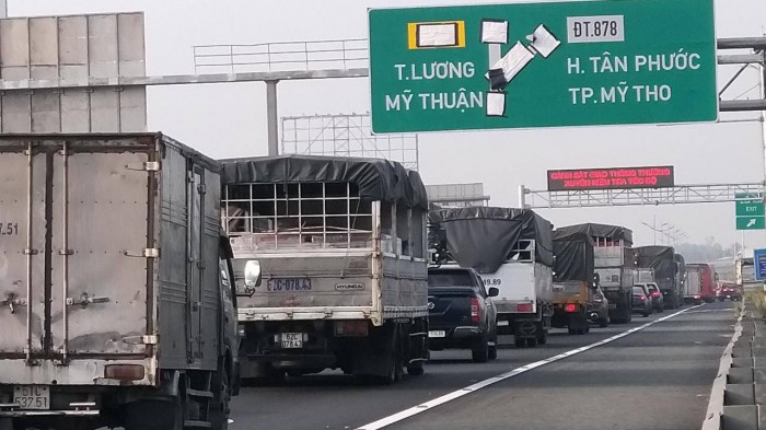 
Mức phí tuyến cao tốc Trung Lương – Mỹ Thuận đề xuất cao nhất 432.000 đồng/lượt.
