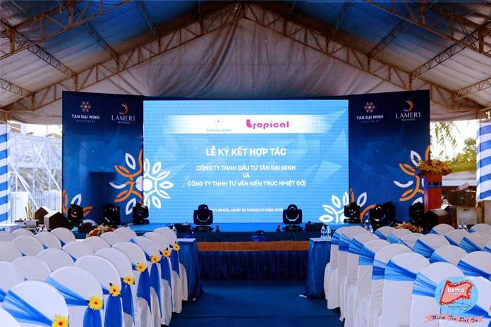 Lễ ký kết hợp đồng của công ty Tân Đại Minh