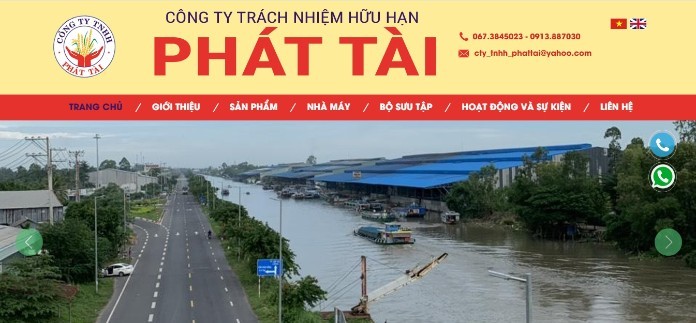 
Website chính thức của công ty
