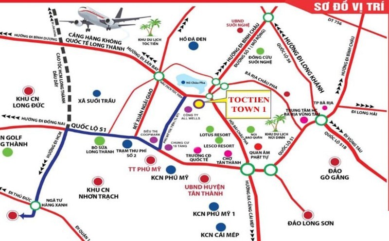 Dự án Tóc Tiên Town 1