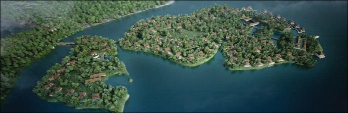 
Khu Đảo Ngọc rộng lớn với diện tích 4.5ha
