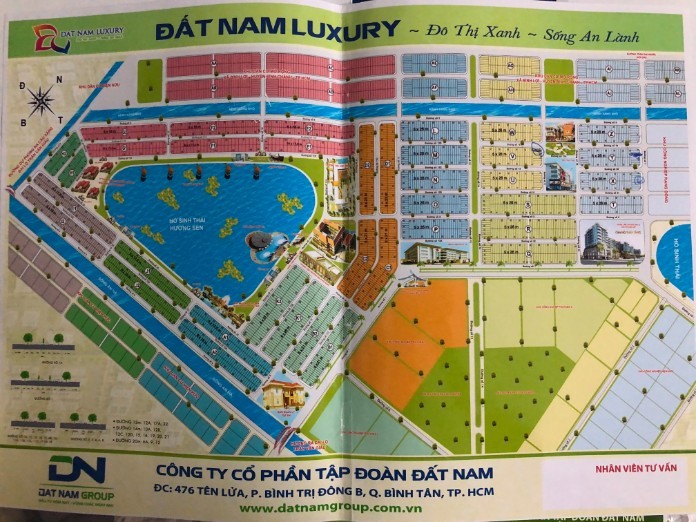 
Bản đồ quy hoạch dự án Đất Nam Luxury&nbsp;
