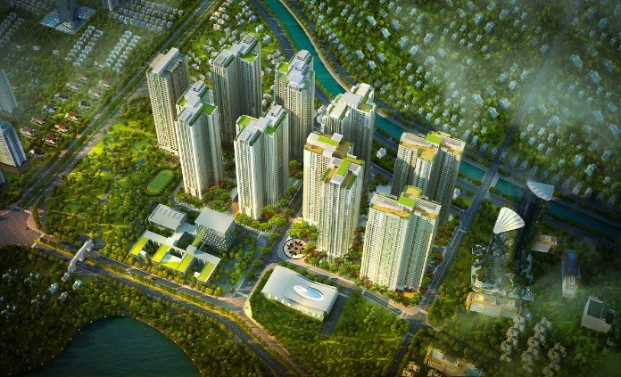 
Dự án chung cư Hà Nội Goldmark City là dự án khu đô thị phức hợp khép kín
