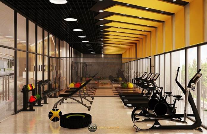 Tiện ích phòng Gym vô cùng hoành tráng và chất lượng