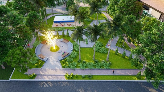 khuôn viên cây xanh tại công viên thuộc dự án
khuôn viên cây xanh tại công viên thuộc dự án 