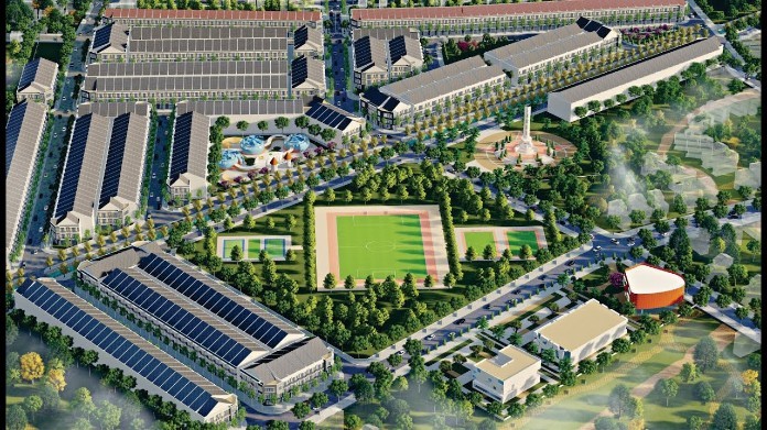 
View hướng ra biển của biệt thự trong dự án Hùng Sơn Villa
