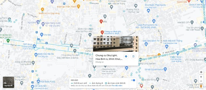 
Tọa lạc tại khu dân cư sầm uất của quận Hai Bà Trưng
