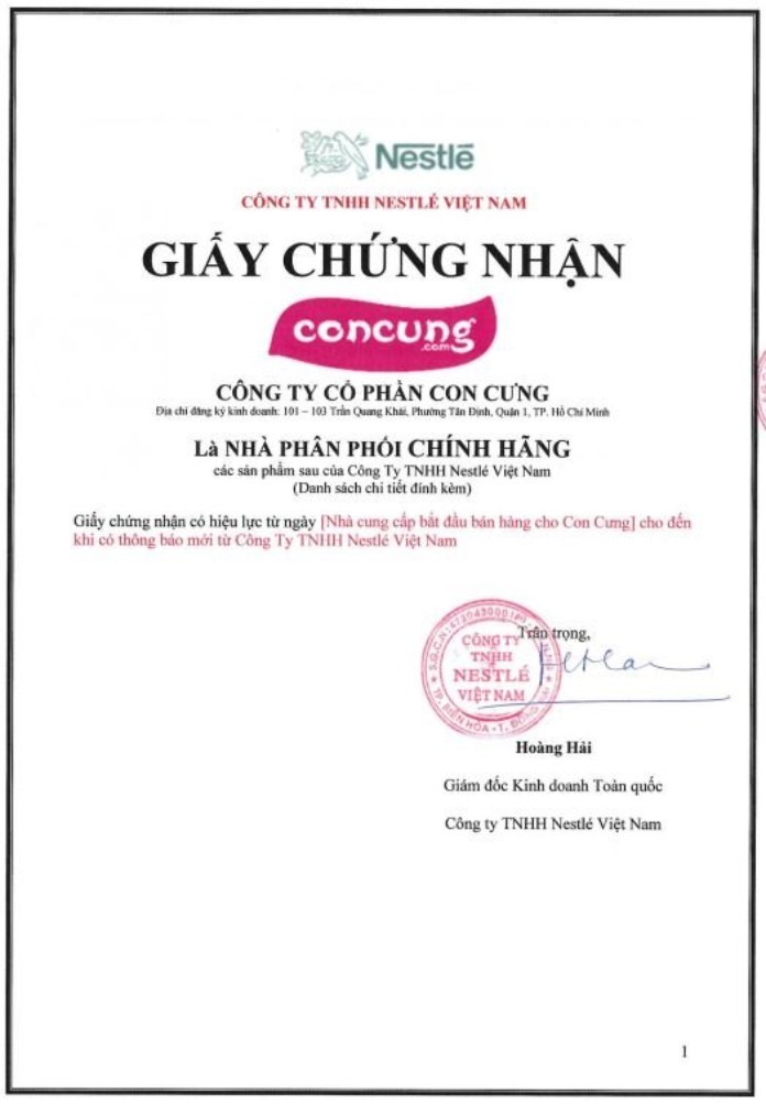 
Công ty Con Cưng nói không với hàng nhái, hàng kém chất lượng&nbsp;
