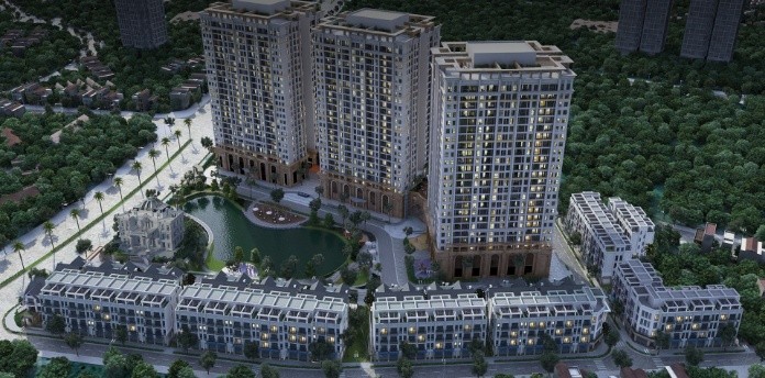 Năm 2004, công ty CP đầu tư hạ tầng và công trình kiến trúc Hà Nội được chính thức thành lập. 