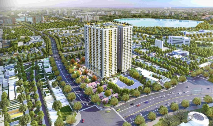 
một khu đô thị sinh thái tiêu biểu, tô đẹp thêm cảnh quan khu vực và là phần thưởng xứng đáng cho con người.
