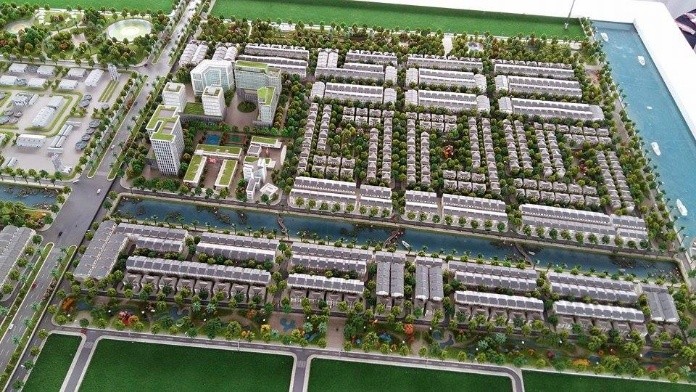 
Khu dân cư Hồng Phát B được triển khai trên khu đất quy hoạch rộng khoảng 103.215m2
