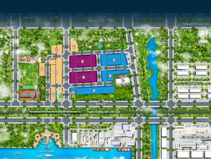 
Bản thiết kế quy hoạch hạ tầng của dự án Sala Phú Mỹ - Park Residences&nbsp;
