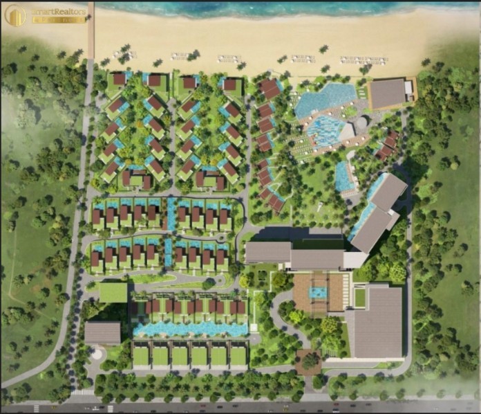 Dự án Le Meridien Danang Da Nang sở hữu một vị trí vành đai bờ biển vàng