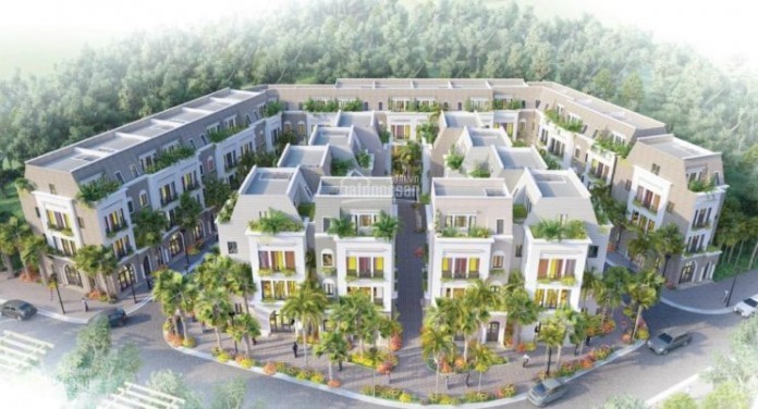 
Phối cảnh khu dự án nhà phố
