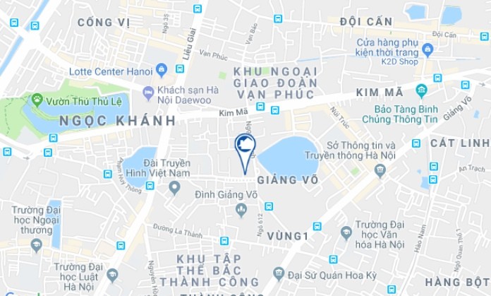 Bản đồ thể hiện vị trí đắc địa của dự án