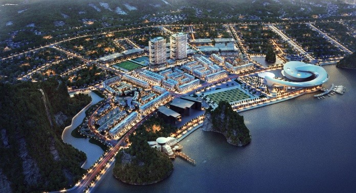 Phối cảnh tổng quan của dự án Moon Bay 